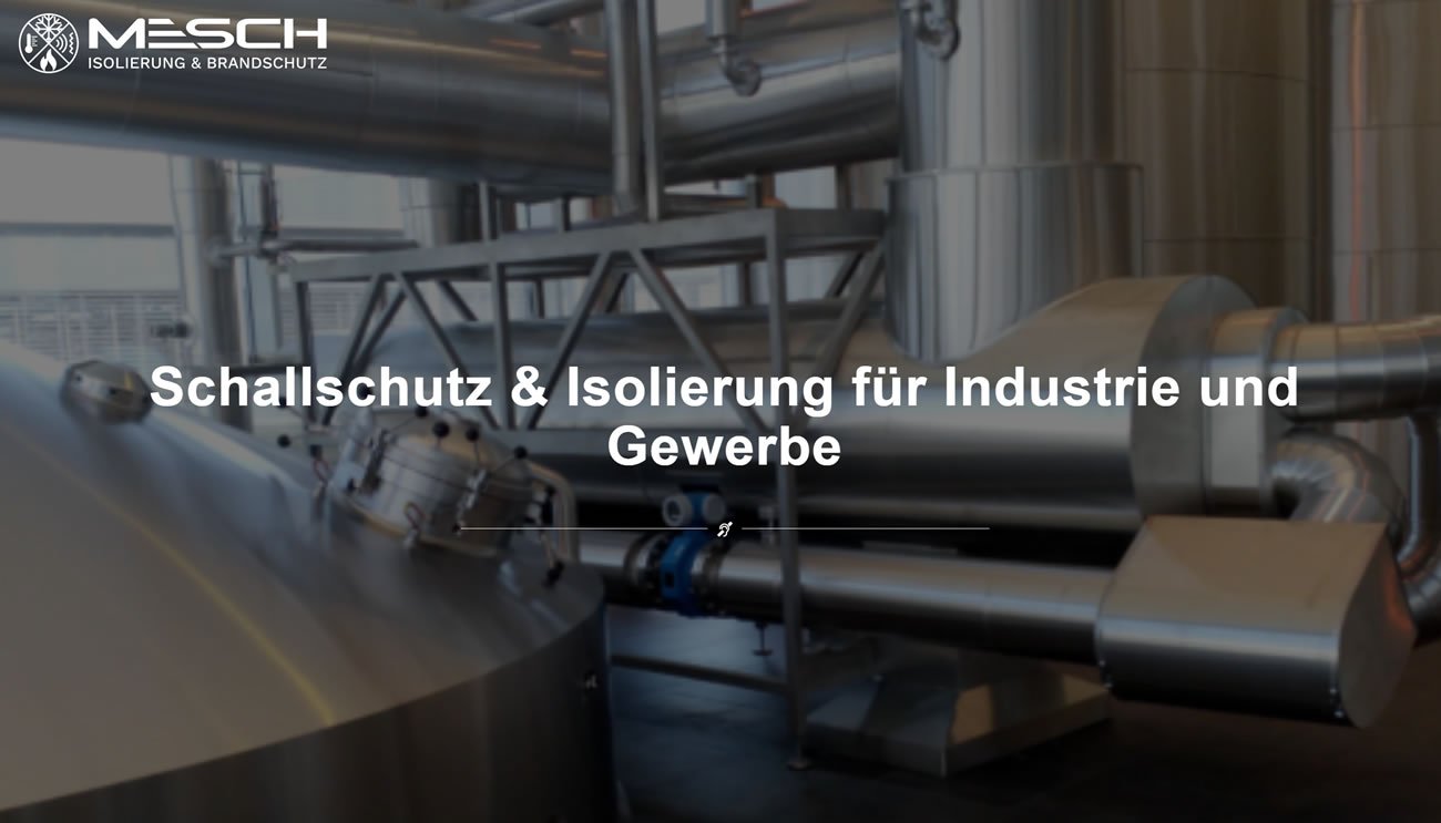 Isolierung Ha&szlig;mersheim - ↗️MESCH: ✔️Schallschutz, Isoliertechnik, Rohrd&auml;mmung, Kapselung